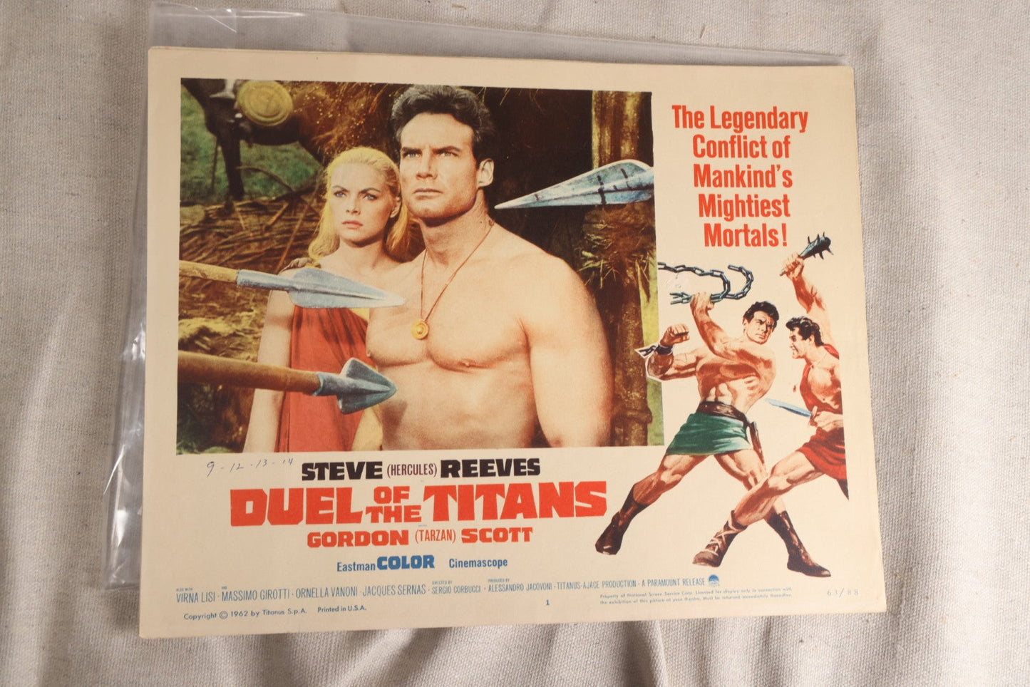 Lot 133 - Grouping Of 25+ Vintage Movie Lobby Cards, "A Star Is Born," "The Strangler," "The Slave," And Others, 1950s-1970s