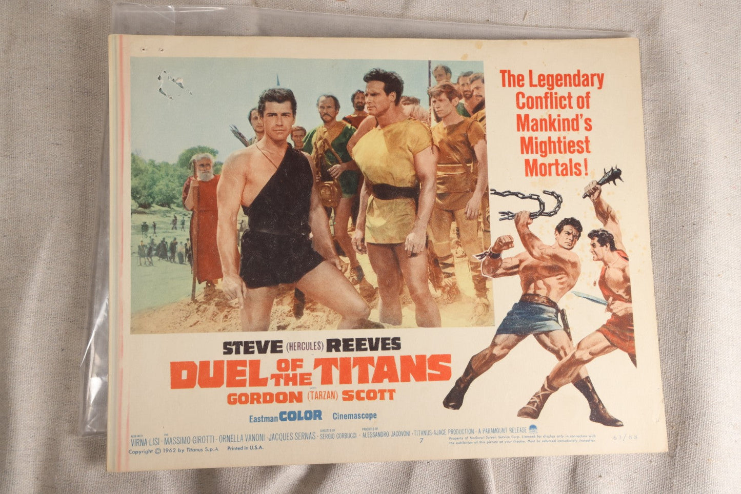 Lot 133 - Grouping Of 25+ Vintage Movie Lobby Cards, "A Star Is Born," "The Strangler," "The Slave," And Others, 1950s-1970s