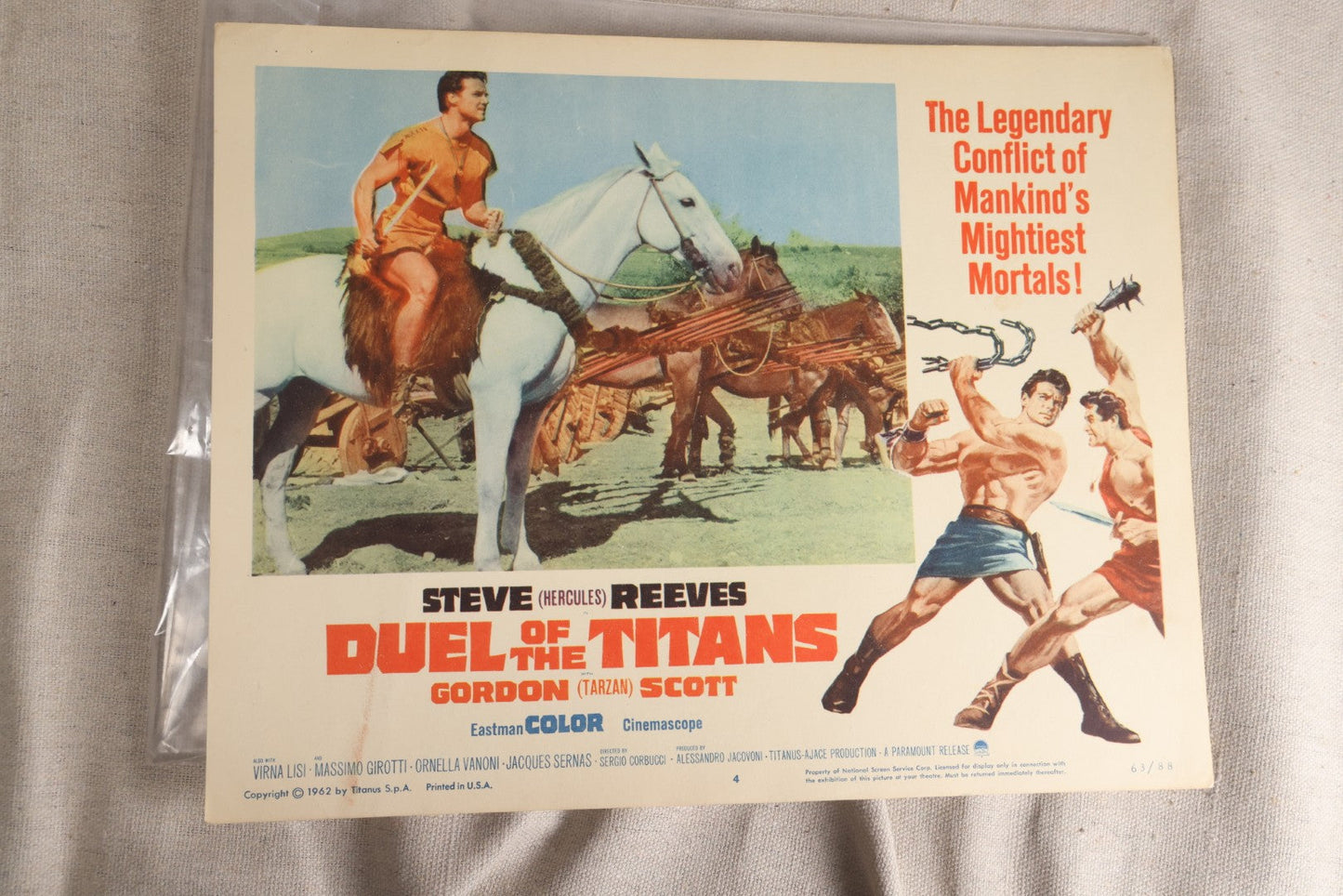 Lot 133 - Grouping Of 25+ Vintage Movie Lobby Cards, "A Star Is Born," "The Strangler," "The Slave," And Others, 1950s-1970s