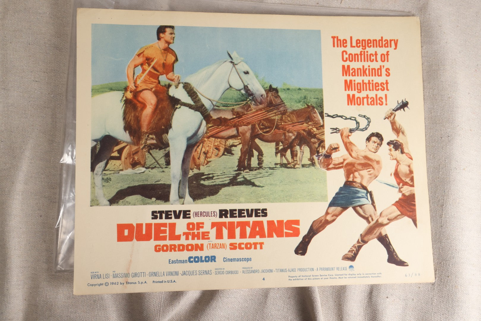 Lot 133 - Grouping Of 25+ Vintage Movie Lobby Cards, "A Star Is Born," "The Strangler," "The Slave," And Others, 1950s-1970s