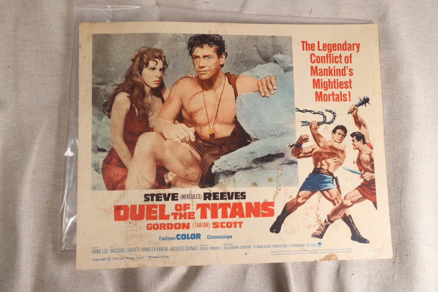 Lot 133 - Grouping Of 25+ Vintage Movie Lobby Cards, "A Star Is Born," "The Strangler," "The Slave," And Others, 1950s-1970s