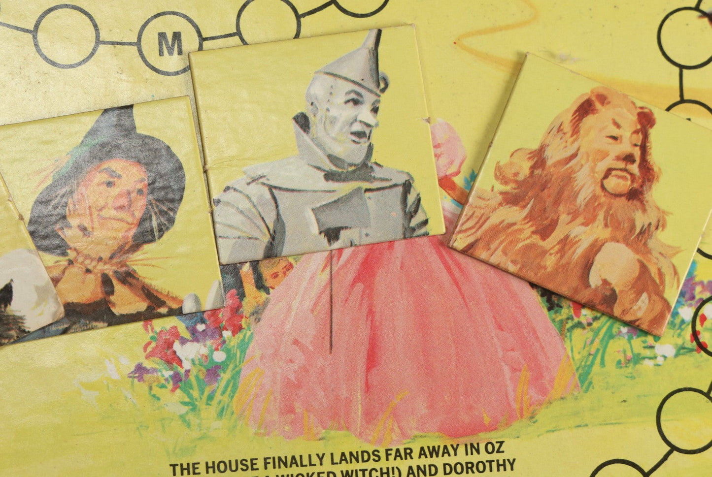 Lot 134 - Vintage "The Wizard Of Oz" Board Game No. 406 By Cadaco Inc., Chicago, Illinois, 1974, In Original Box