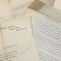 Lot 135 - Grouping Of Antique 1919-1920 Letters Regarding The Institutionalization Of Miss Sarah Abbey, A Civil Patient Displaced By World War I Military Use Of Northampton County Asylum, Berry Wood, Bootham Park York, England