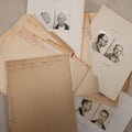 Lot 137 - Grouping Of Vintage Massachusetts Criminal And Institutional Records, Mugshots, And F.B.I. Files Including Massachusetts State Farm, McI-Bridgewater, Bridgewater State Hospital, And Wrentham State School