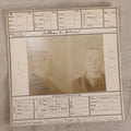 Lot 138 - Antique Real-Photo Police Mugshot And Arrest Card For Arthur V. Gibson, Arrested For Larceny, Massachusetts Reformatory, Concord, Massachusetts, 1895
