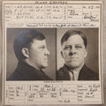 Lot 140 - Antique Real-Photo Police Mugshot And Arrest Card For Henry Edwards, Arrested For Compound Larceny, Maine State Prison, Thomaston, Maine, 1911, Dover, New Hampshire Police Department File