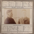 Lot 141 - Antique Real-Photo Police Mugshot And Arrest Card For Cornelius E. Murphy, Arrested For Larceny, Massachusetts Reformatory, Concord, Massachusetts, 1892