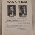 Lot 165 - Antique Wanted Poster With Photographs For David Kane And James E. O'Brien, Pickpockets, William H. Pierce, Superintendent Of Police, Boston, Massachusetts, July 8, 1907