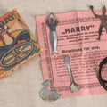 Lot 186 - Vintage "Harry" Magnetic Spinning Top Toy With Figures And Instruction Sheet In Printed Box, Made In Germany