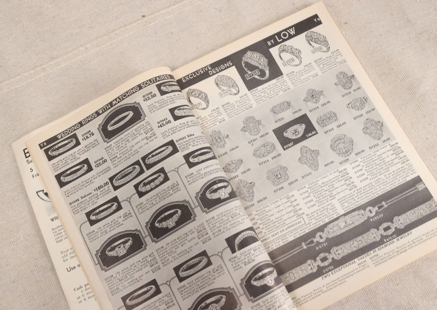 Lot 190 - Antique 1936 Daniel Low & Co. Jewelers And Silversmiths Catalogue, Salem, Massachusetts, Established 1867