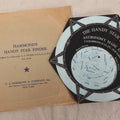 Lot 210 - Vintage Hammond's Handy Star Finder Planisphere With Original Envelope, Designed By Commander S. E. Stubbs, C. S. Hammond & Co., New York, 1944