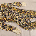 Lot 224 - Vintage Two-Piece Leopard Print Child's Halloween Costume With Attached Tail And Separate Hood