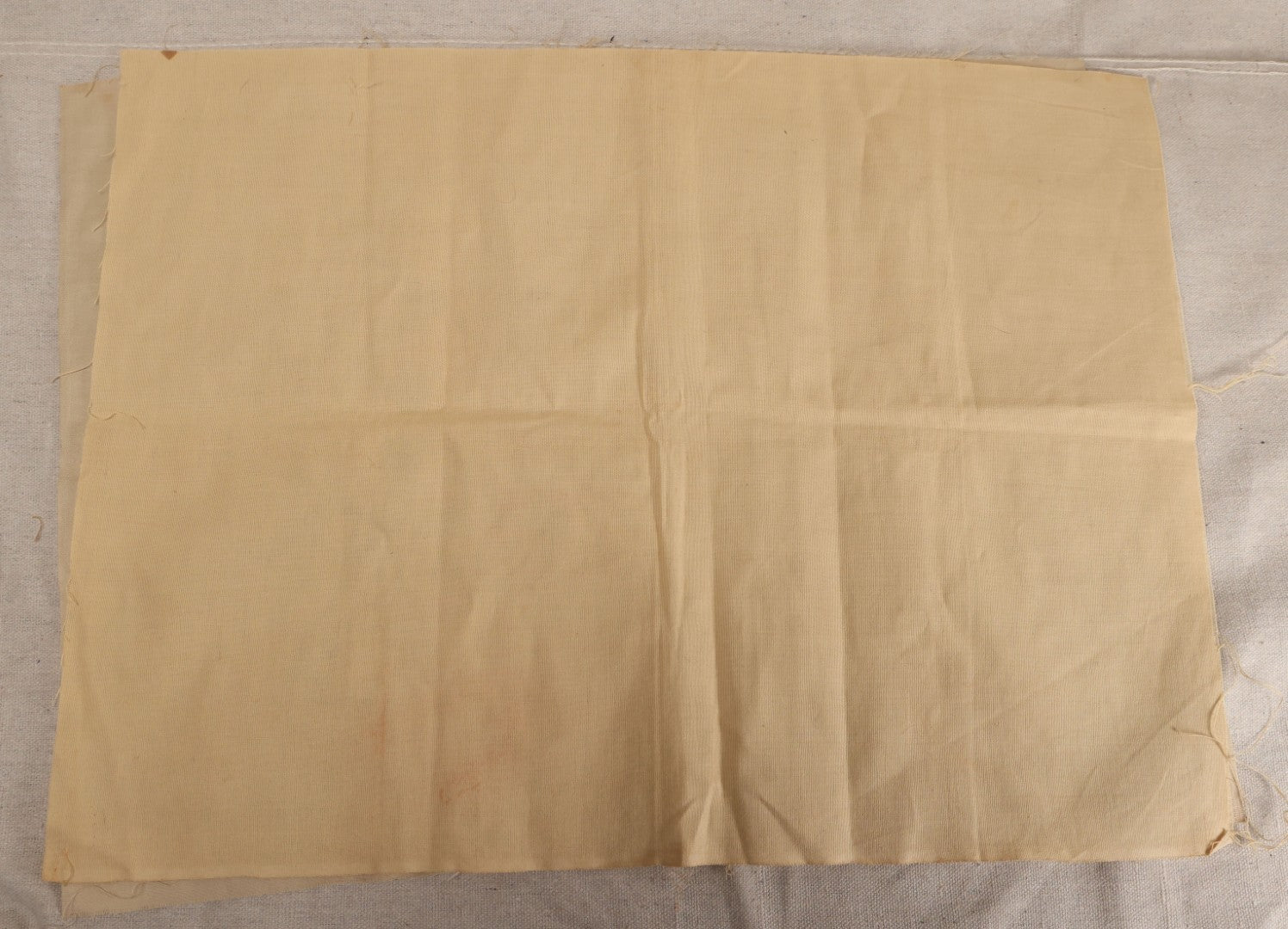 Lot 225 - Antique Unfinished Embroidered Pillow Top, "We Should Worry?" Dancing Couple, Richardson's Design No. 9005