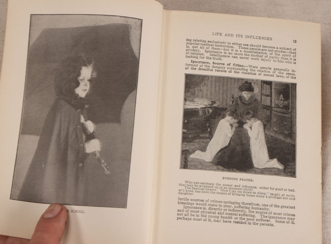 Lot 231 - "Nature's Secrets Revealed: Scientific Knowledge Of The Laws Of Sex Life And Heredity Or Eugenics" Antique Book By T. W. Shannon, Published By The S. A. Mullikin Company, Marietta, Ohio, 1915