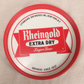 Lot 240 - Vintage Rheingold Extra Dry Lager Beer Metal Advertising Serving Tray, Liebmann Breweries, Inc., New York, New York