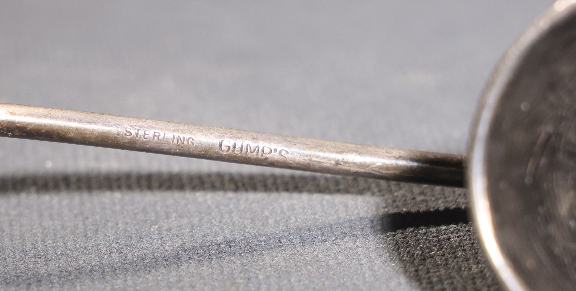 Lot 028 - Pair Of Antique Sterling Silver Candle Snuffers With Turned Wooden Handles, Sold By Gump's Of San Francisco, California, With Mark