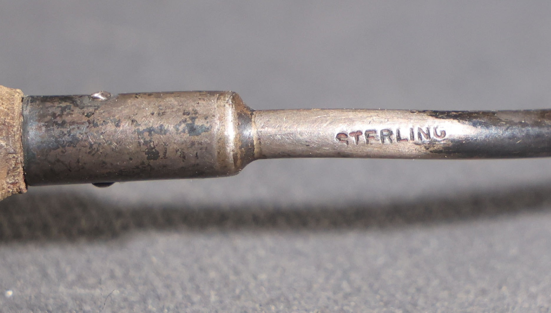 Lot 028 - Pair Of Antique Sterling Silver Candle Snuffers With Turned Wooden Handles, Sold By Gump's Of San Francisco, California, With Mark