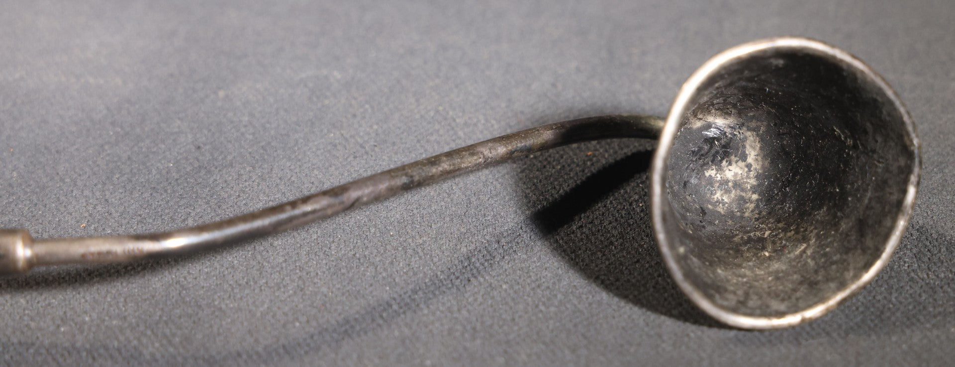 Lot 028 - Pair Of Antique Sterling Silver Candle Snuffers With Turned Wooden Handles, Sold By Gump's Of San Francisco, California, With Mark