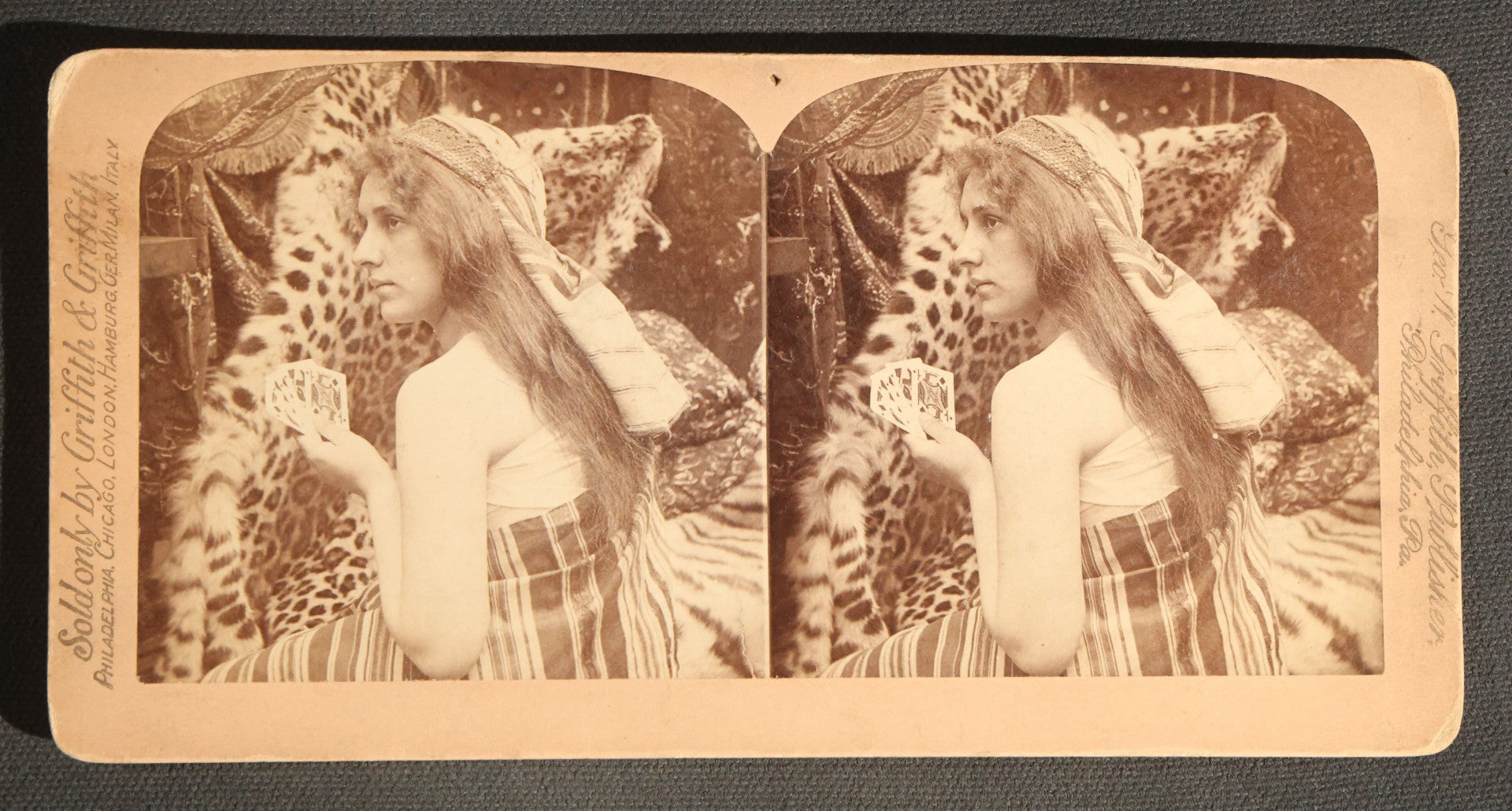 Lot 094 - Grouping Of 17 Antique Stereoview Cards Including Full Moon By Prof. H. Draper, Mrs. McKinley At The Executive Mansion, Ice Palace Montreal 1884, And La Porte Monumentale Paris 1900