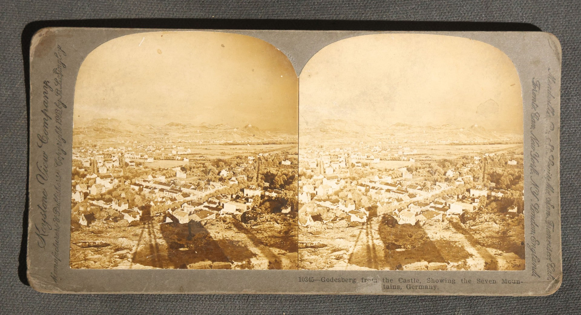 Lot 094 - Grouping Of 17 Antique Stereoview Cards Including Full Moon By Prof. H. Draper, Mrs. McKinley At The Executive Mansion, Ice Palace Montreal 1884, And La Porte Monumentale Paris 1900