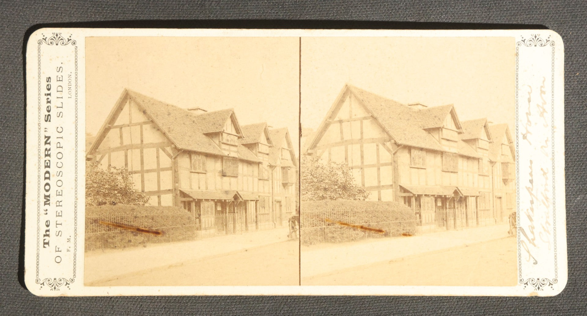 Lot 094 - Grouping Of 17 Antique Stereoview Cards Including Full Moon By Prof. H. Draper, Mrs. McKinley At The Executive Mansion, Ice Palace Montreal 1884, And La Porte Monumentale Paris 1900