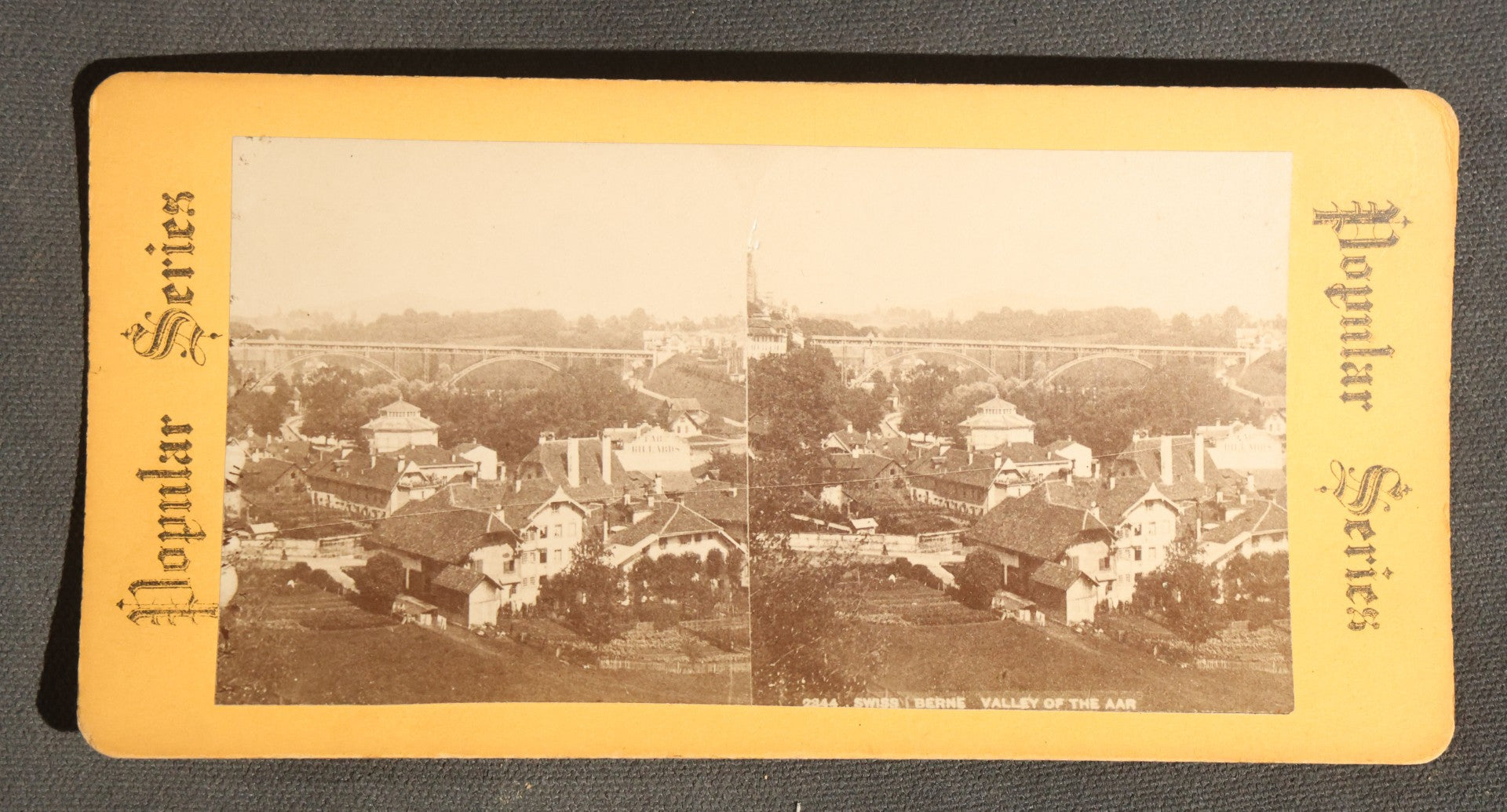 Lot 094 - Grouping Of 17 Antique Stereoview Cards Including Full Moon By Prof. H. Draper, Mrs. McKinley At The Executive Mansion, Ice Palace Montreal 1884, And La Porte Monumentale Paris 1900