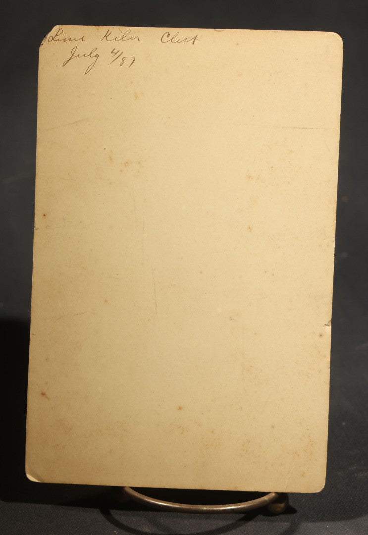 Lot 124 - Antique Cabinet Card Photograph Of Lime Kiln Club Minstrel Parade Float, White Performers In Blackface, July 4, 1887 [100% Of Proceeds To Be Donated To The Jim Crow Museum Of Racist Imagery]