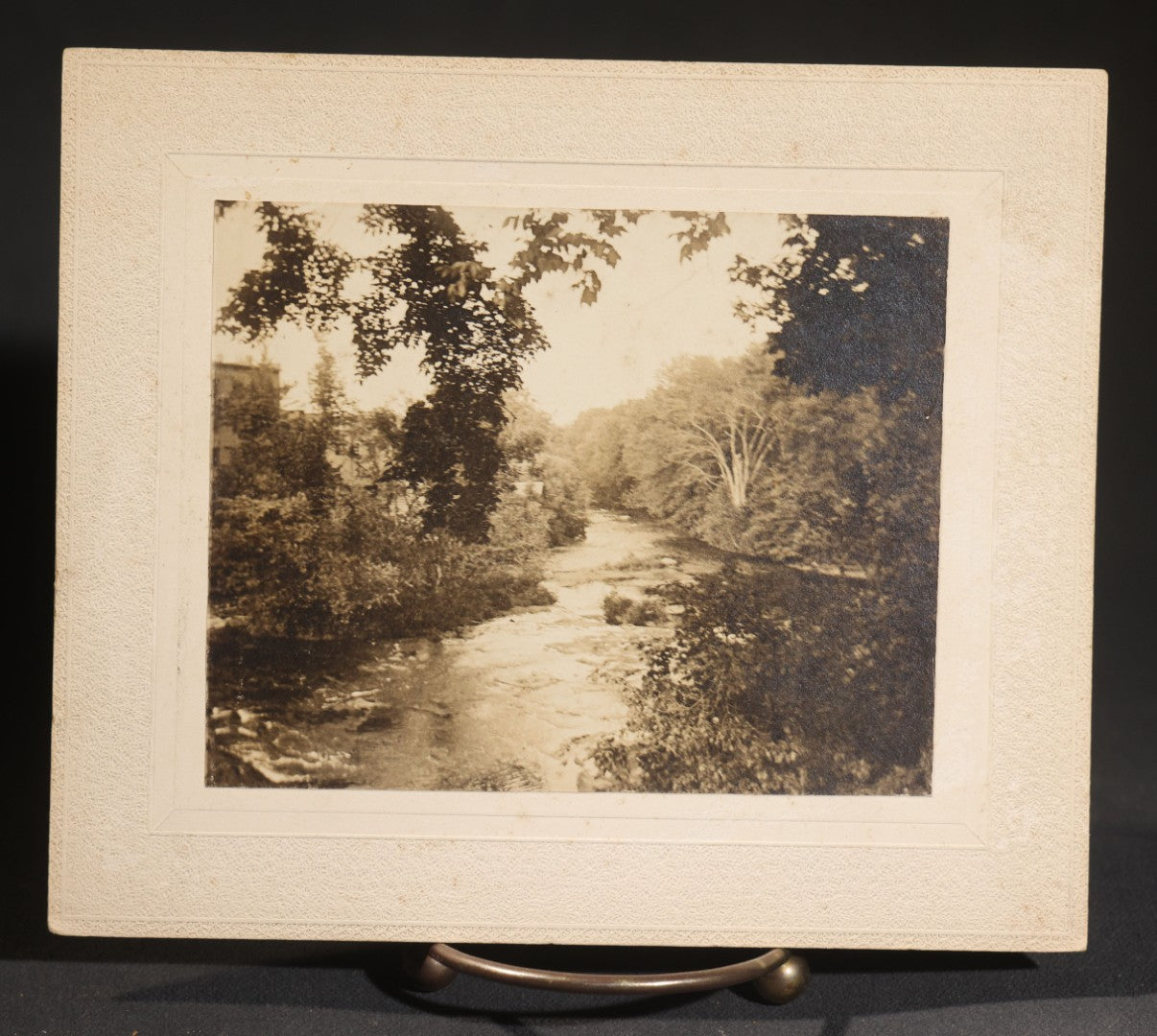 Lot 149 - Grouping Of 17 Antique Board-Mounted Photographs Including Natural Bridge Of Virginia, Landmarks Of Schuylerville New York, New Castle New Hampshire Views Photographed By Davis Bros Of Portsmouth, And Seascapes