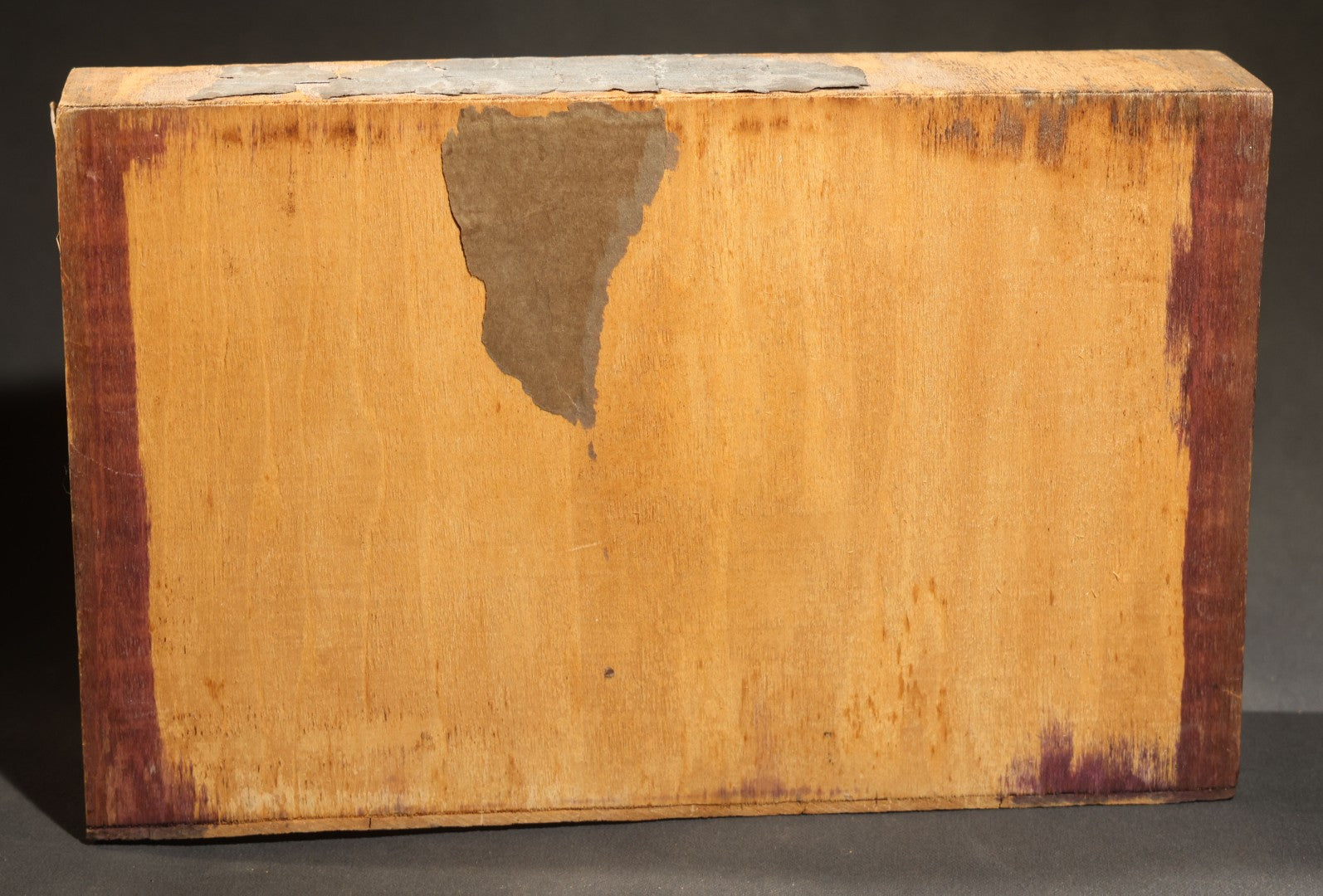 Vintage Independence Safety Match Large Wooden Slide Box, America's Own Match Co., Made in U.S.A., Empty