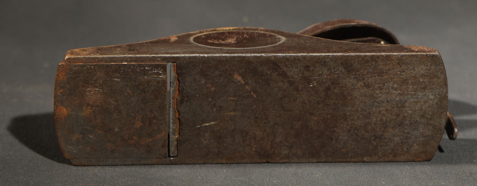 Trio of Vintage and Antique Stanley and Unbranded Metal Block Planes Including Stanley No. 220, Stanley Patent 2-18-13, and Made in U.S.A. Example
