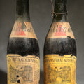 Lot 059 - Pair of Antique Apollinaris Natural Mineral Water Bottles with Original Contents, Rhenish Prussia, Germany, Sole Agents the Apollinaris Company Limited, London, 9-1/2" H each