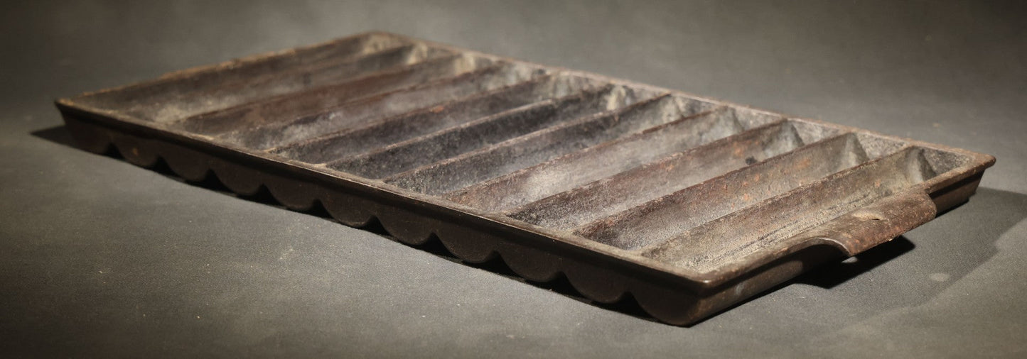 Antique Griswold Cast Iron Breadstick Pan, No. 954 A, Erie, Pennsylvania