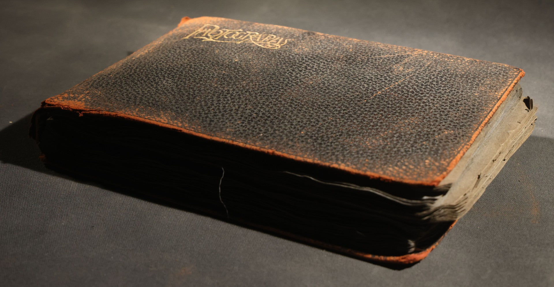 Antique Snapshot Album, Circa 1910-1920, 500+ Photographs of Family and Children Including Christmas, Farm Life, Winter Scenes, Asbury Park New Jersey, and Nantasket Beach Massachusetts