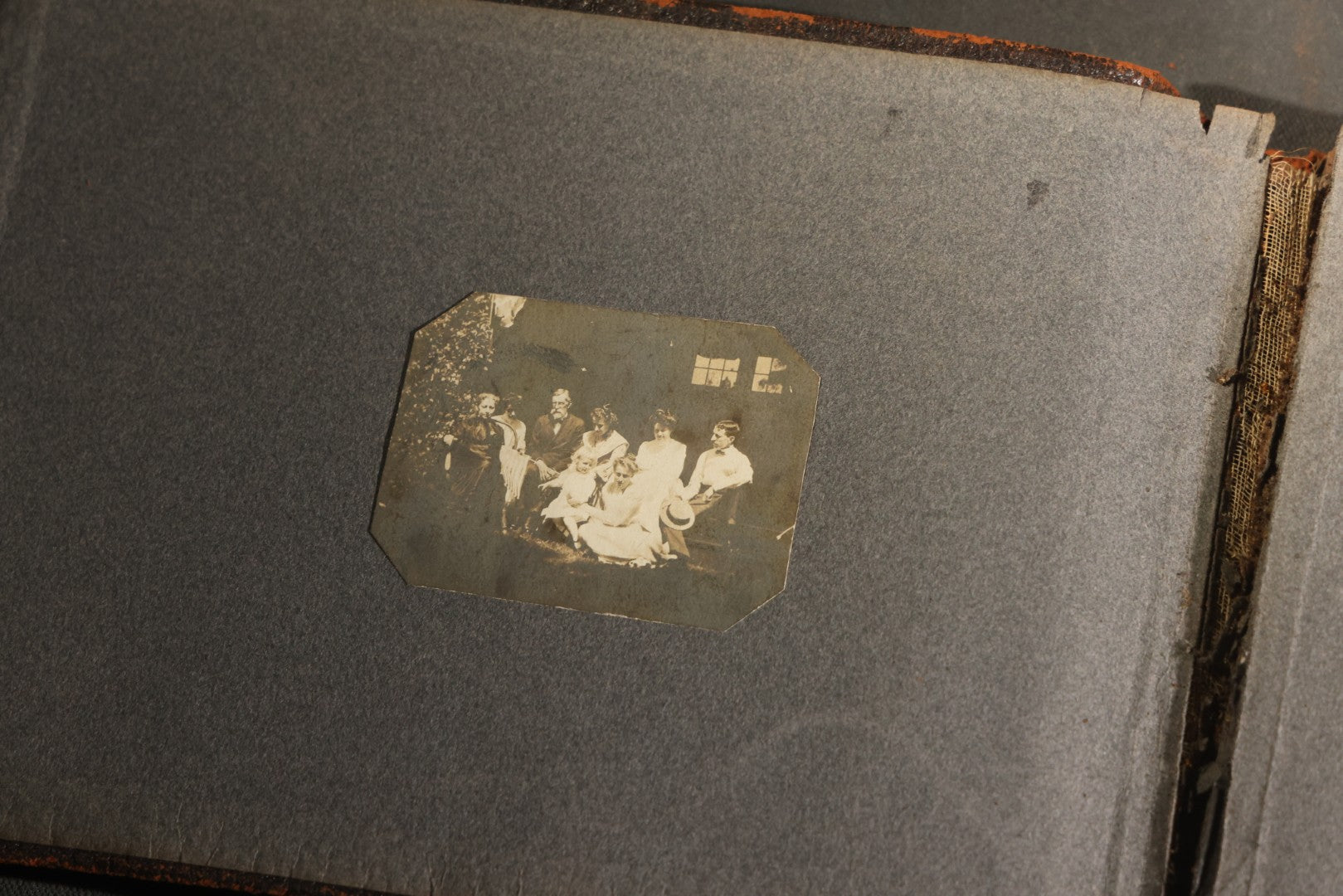 Antique Snapshot Album, Circa 1910-1920, 500+ Photographs of Family and Children Including Christmas, Farm Life, Winter Scenes, Asbury Park New Jersey, and Nantasket Beach Massachusetts