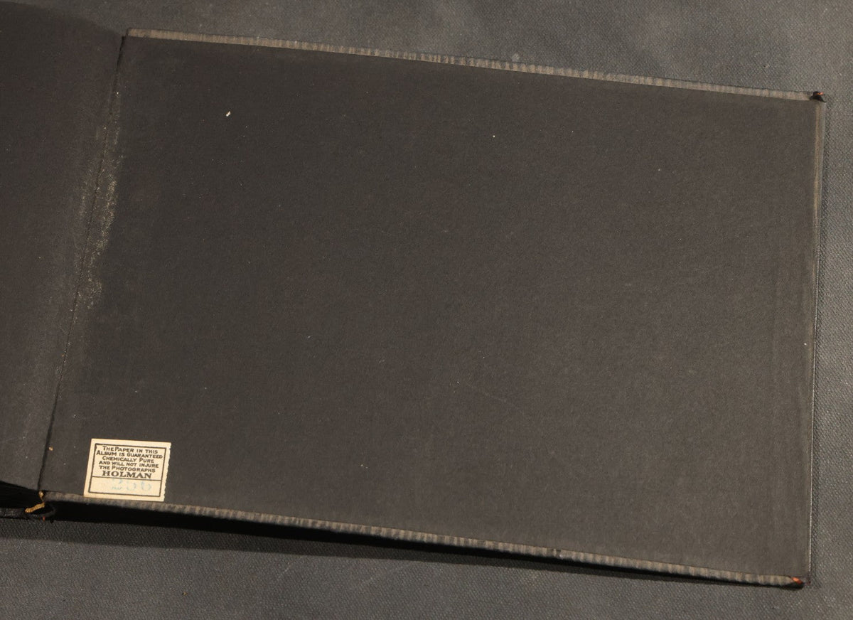Antique Snapshot Album, Circa 1910-1920, 150+ Photographs of Family and Children Including Maple Sugaring, Horseback Riding, Farm Life, Beach and Winter Scenes