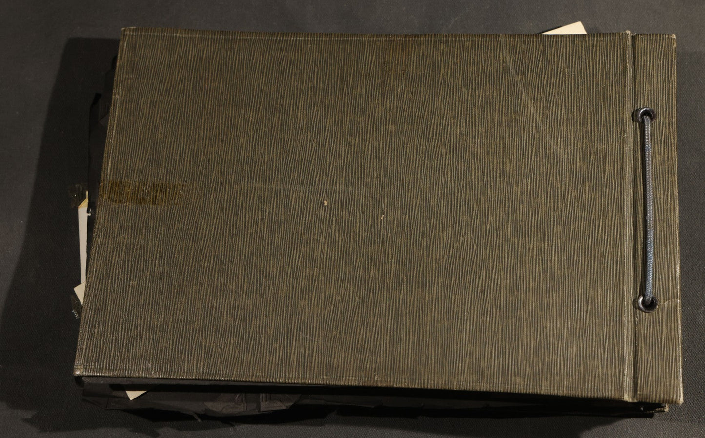 Antique Snapshot Album, Circa WWI Era, 200+ Photographs Including Police Officer on Indian Motorcycle, Pacific Electric Railway, Railroad and Trolley Workers, Woman in Navy Sailor Outfit with Gas Mask, and Beach Scenes