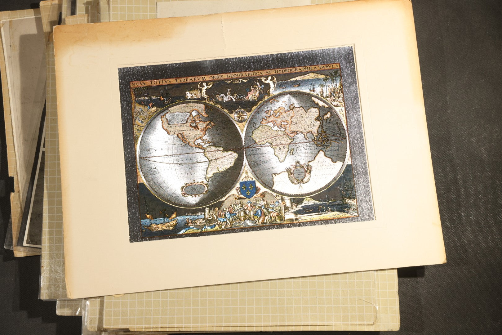 Vintage Grouping of 25+ World War II-Era Photographs in Plastic Overlay Album Pages, Mostly Depicting Staff Sergeant Mary Brelick, Bainbridge, Georgia and Bainbridge Army Air Field, Circa 1937-1944, with Reproduction Map
