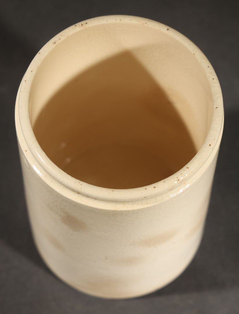 Antique James Keiller & Son Ltd. Dundee Orange Marmalade Stoneware Advertising Jar, Made in England