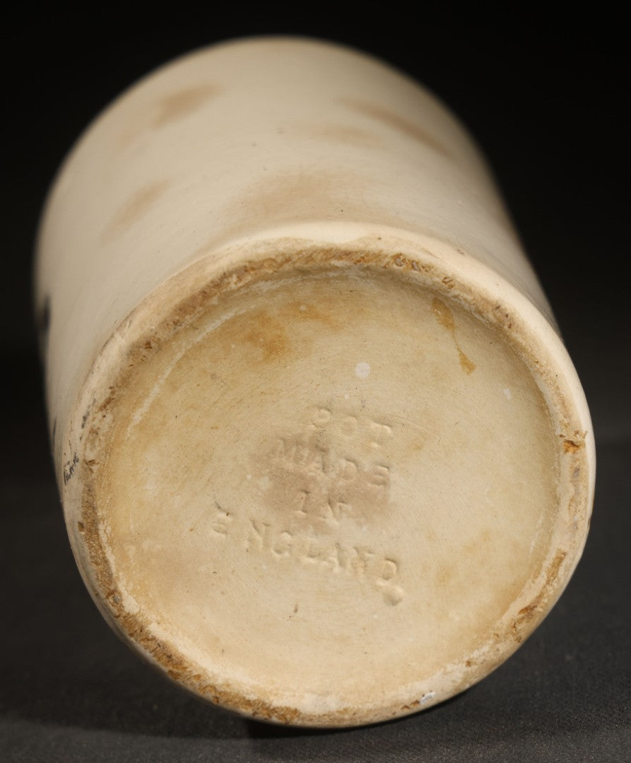 Antique James Keiller & Son Ltd. Dundee Orange Marmalade Stoneware Advertising Jar, Made in England