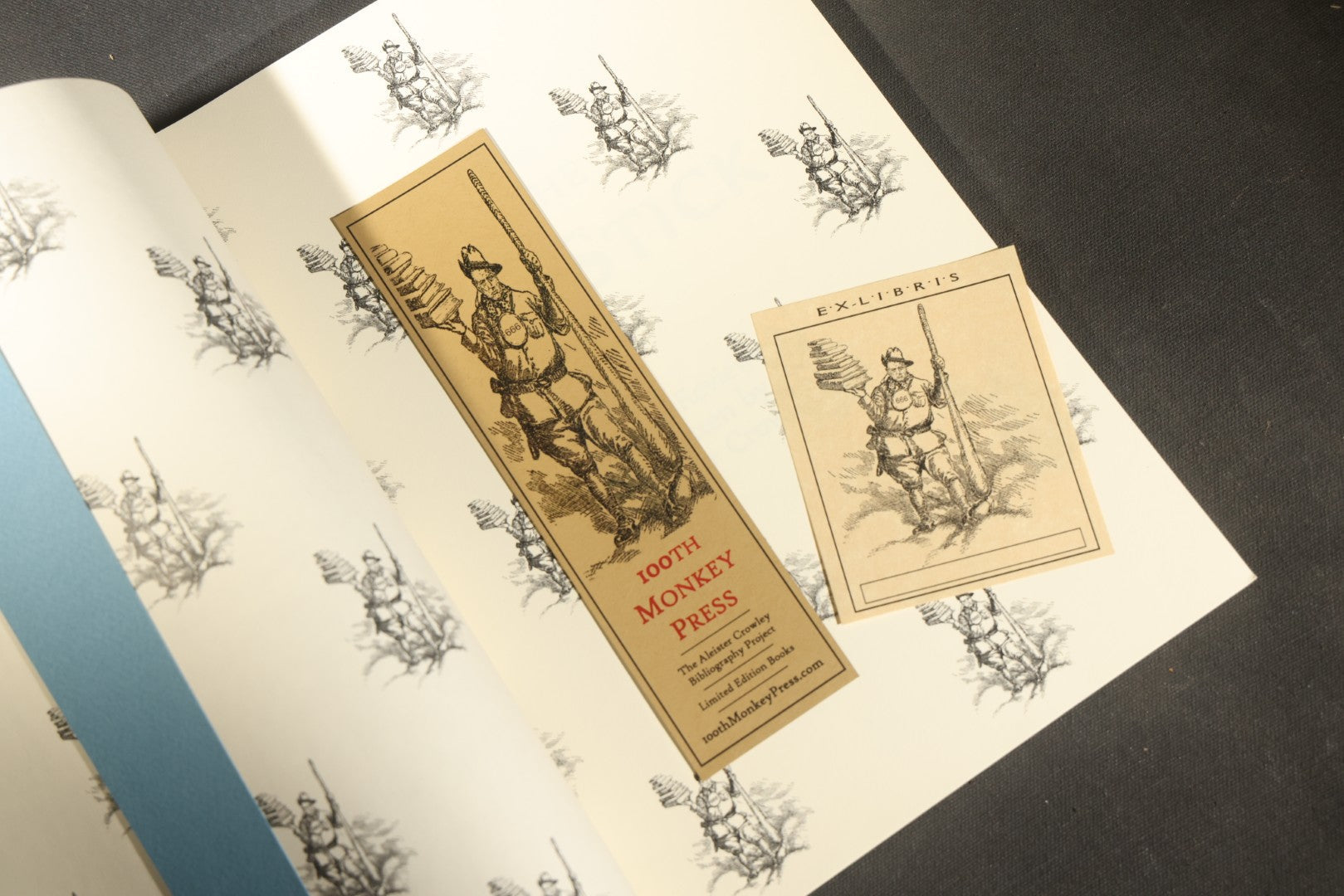 "The Big Stick" Modern Limited Edition Book of Book Reviews by Aleister Crowley, Published by 100th Monkey Press, Spring Equinox, 2015, Copy Number 065 of 150