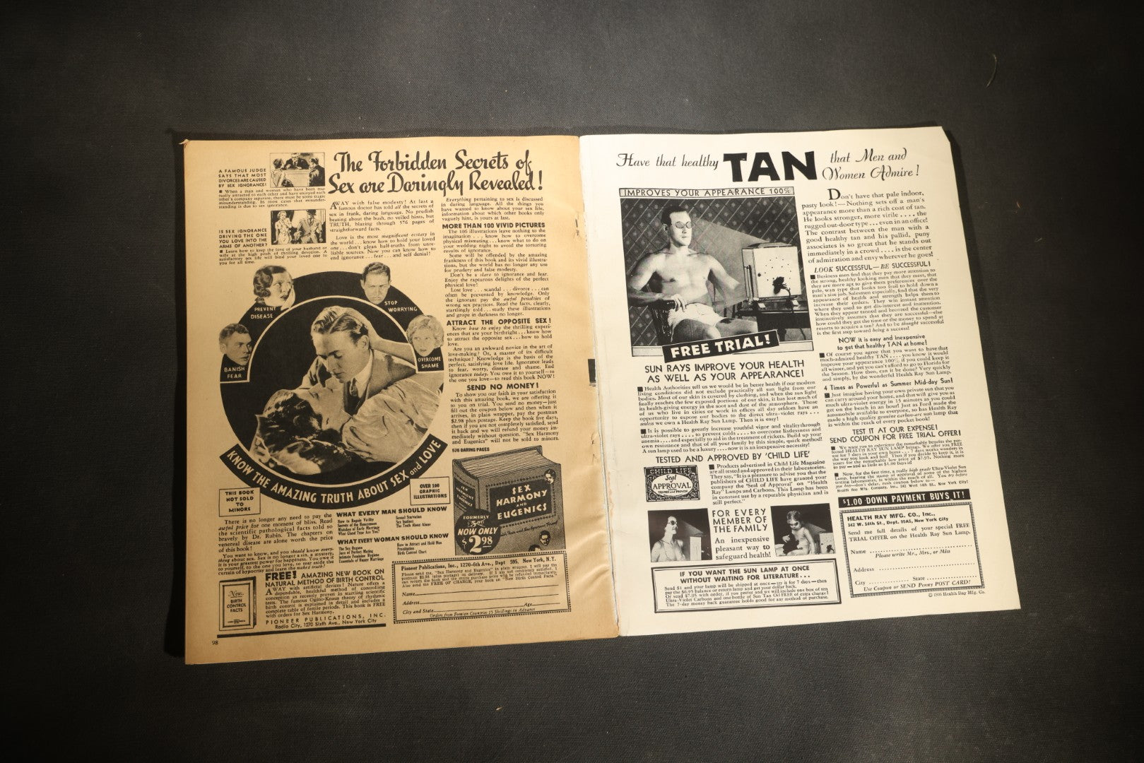 "True Cases of Scotland Yard" Vintage True Crime Magazine, Volume 1, Number 1, Published by W. M. Messenger, Greenwich, Connecticut, 1937
