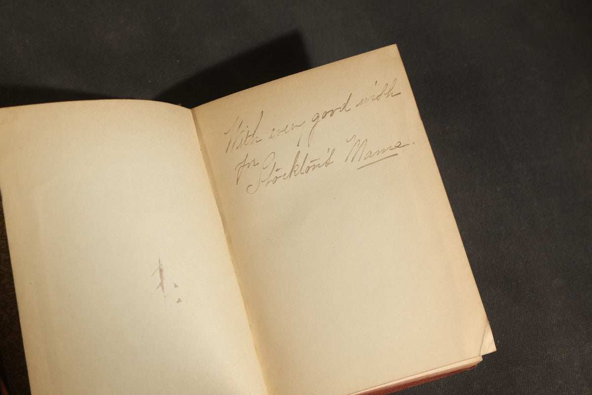 "Bits of Talk About Home Matters" Antique Essay Collection by H.H. (Helen Hunt Jackson), Published by Roberts Brothers, Boston, 1886