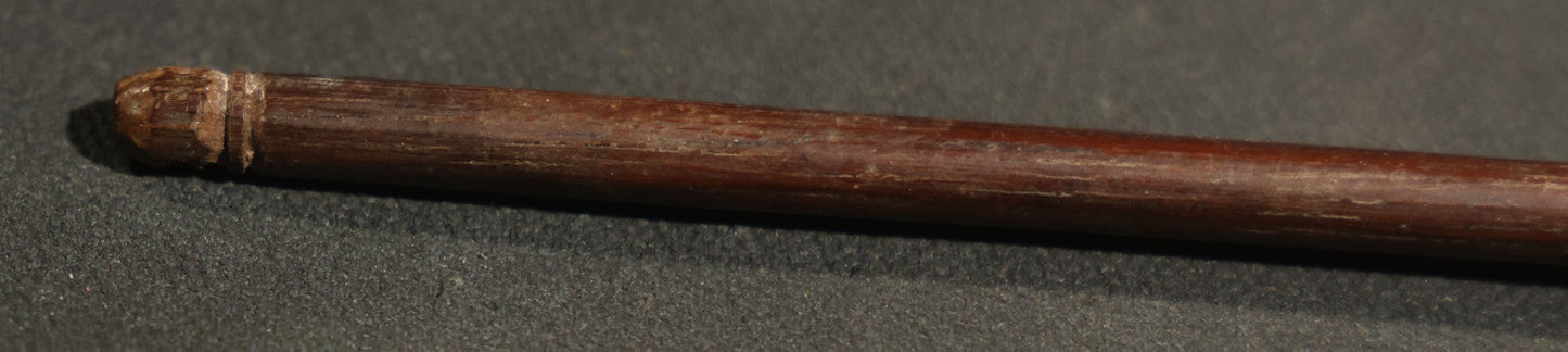 Antique Carved Bone Hand Form Back Scratcher, note chip