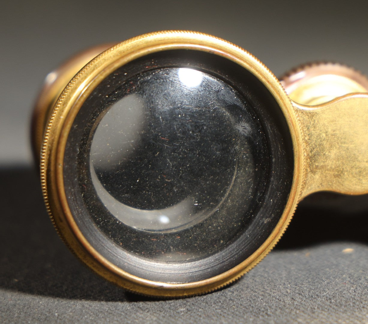 Antique Mother of Pearl Opera Glasses, Lemaire, Paris, with E.B. Meyrowitz London New York Leather Case, Working Condition
