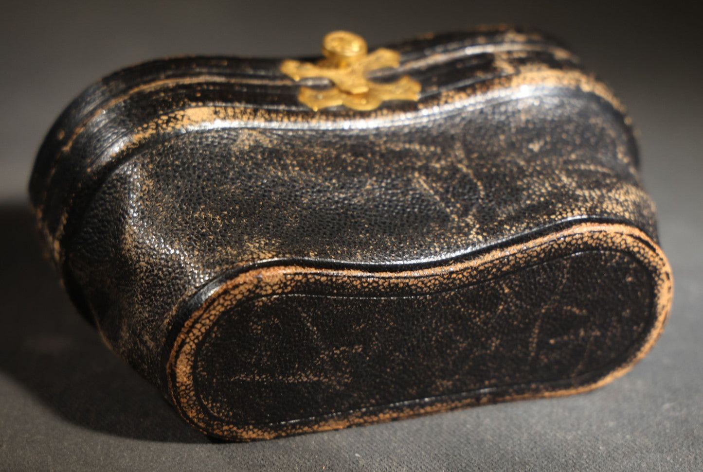 Antique Mother of Pearl Opera Glasses, Lemaire, Paris, with E.B. Meyrowitz London New York Leather Case, Working Condition