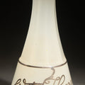 Lot 019 - Vintage Witch Hazel Barber Shop Bottle with Silver Toned Overlay, Note Loss to Overlay, 7-3/4" H