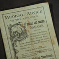 Lot 022 - Antique Medical Advice Pamphlet, Dr. Butts' Dispensary, Sexual and Chronic Diseases, St. Louis Missouri, Patent Medicine Ads