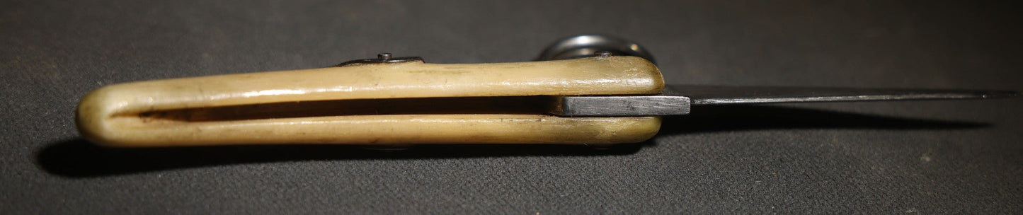 Vintage Eynard Paris Folding Knife with Bone Handle