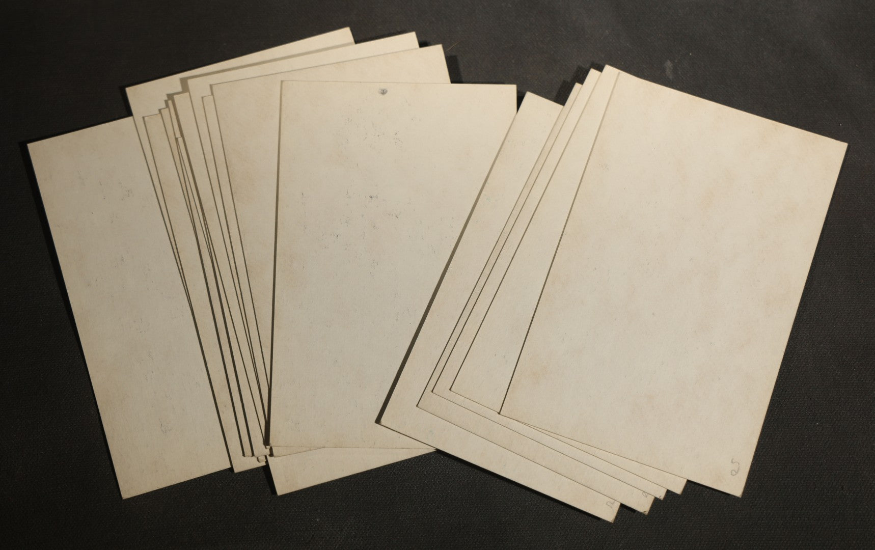 Grouping of 17 Vintage Bikini Pinup Arcade Cards Marked Printed in USA, Swimwear Photography