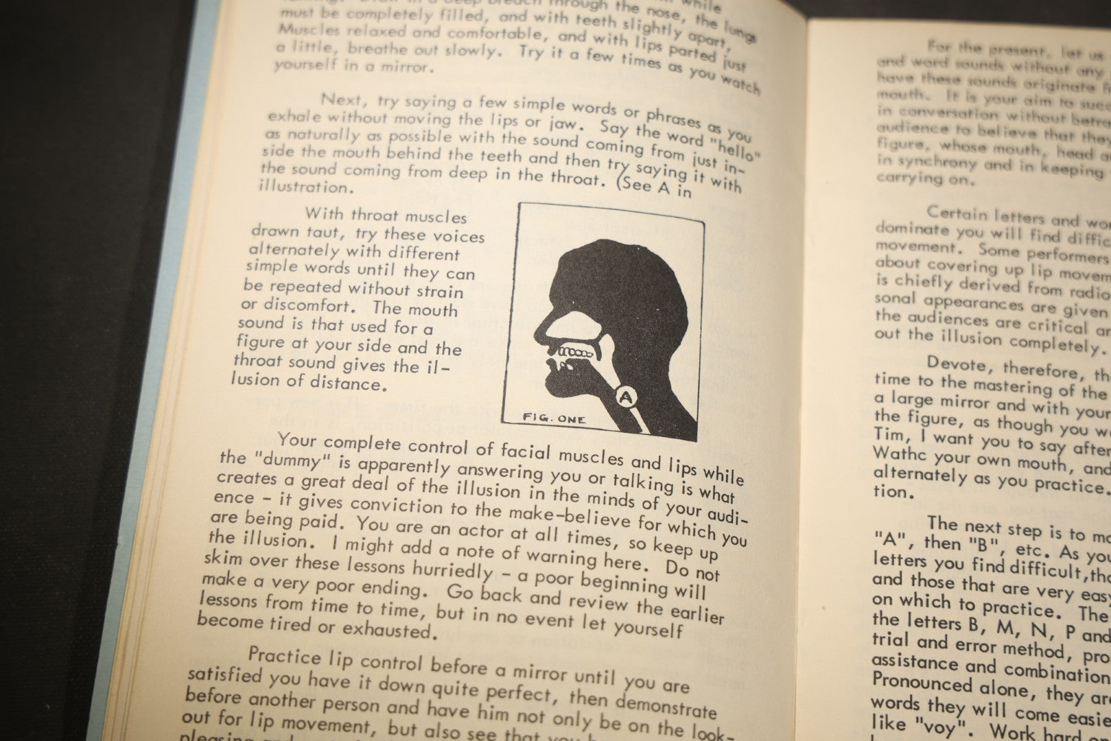 "Secrets of Ventriloquism" Vintage Magic Instruction Booklet by Calostro, D. Robbins & Co., New York, circa 1930s